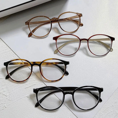 -1 -1.5-2-2.5-3-3.5-4Vintage Leopard Myopia Glasses Women Men Transparent Nearsighted Prescription Eyewear Computer Eyeglasses