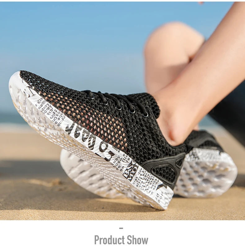 Hight Quality Summer Mens Casual Shoes Aqua Shoes Origin Air Mesh Sneakers Fashion Foam Sport Footwear Beach Shoes Water Shoes