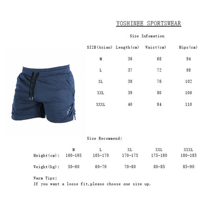 Light Weight Men Shorts Hot Shorts Running Jogger Gym Fitness Shorts Quick Dry Stretch Fabrics