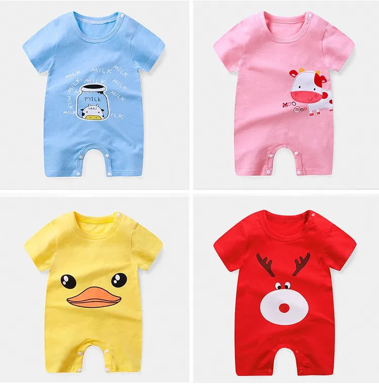 Jumpsuit New Born Baby Clothes Baby Girl Romper Toddler Costume Unisex Baby Clothes Baby Onesie Baby Summer Clothing