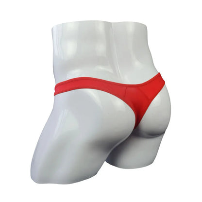 UNWE 2020 U Convex Mens Briefs Sexy Mini Men Thong Tanga Sexy Ice Silk U Convex Crotch Underpants Releasable Button