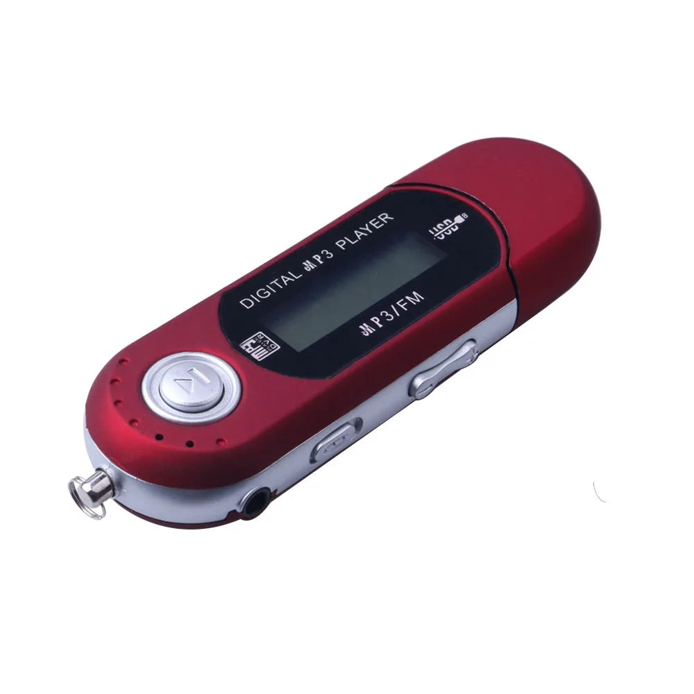 Mini MP3 Player USB 2.0 Flash Drive LCD MP3 Music Player With FM Radio Function Quality MP3 Player