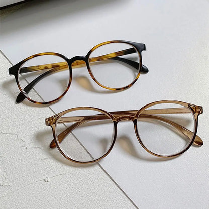 -1 -1.5-2-2.5-3-3.5-4Vintage Leopard Myopia Glasses Women Men Transparent Nearsighted Prescription Eyewear Computer Eyeglasses