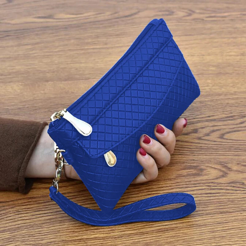 New Fashion PU Leather Women Wallet Clutch Women's Purse Best Phone Wallet Female Case Phone Pocket Carteira Femme