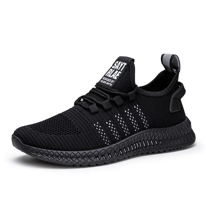 Fashion Sneakers Lightweight Men Casual Shoes Breathable Male Footwear Lace Up Walking Shoe