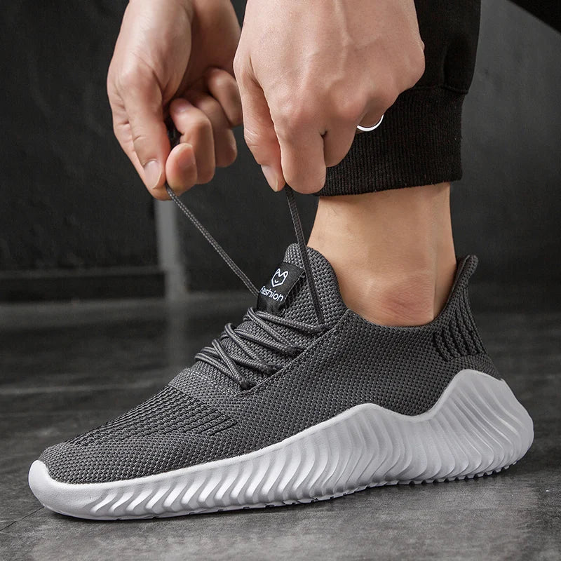 Men Shoes Mesh Breathable 2021 New Casual Shoes Men Sneakers Light Outdoor Walking Tenis Shoes Zapatillas Hombre Plus 47