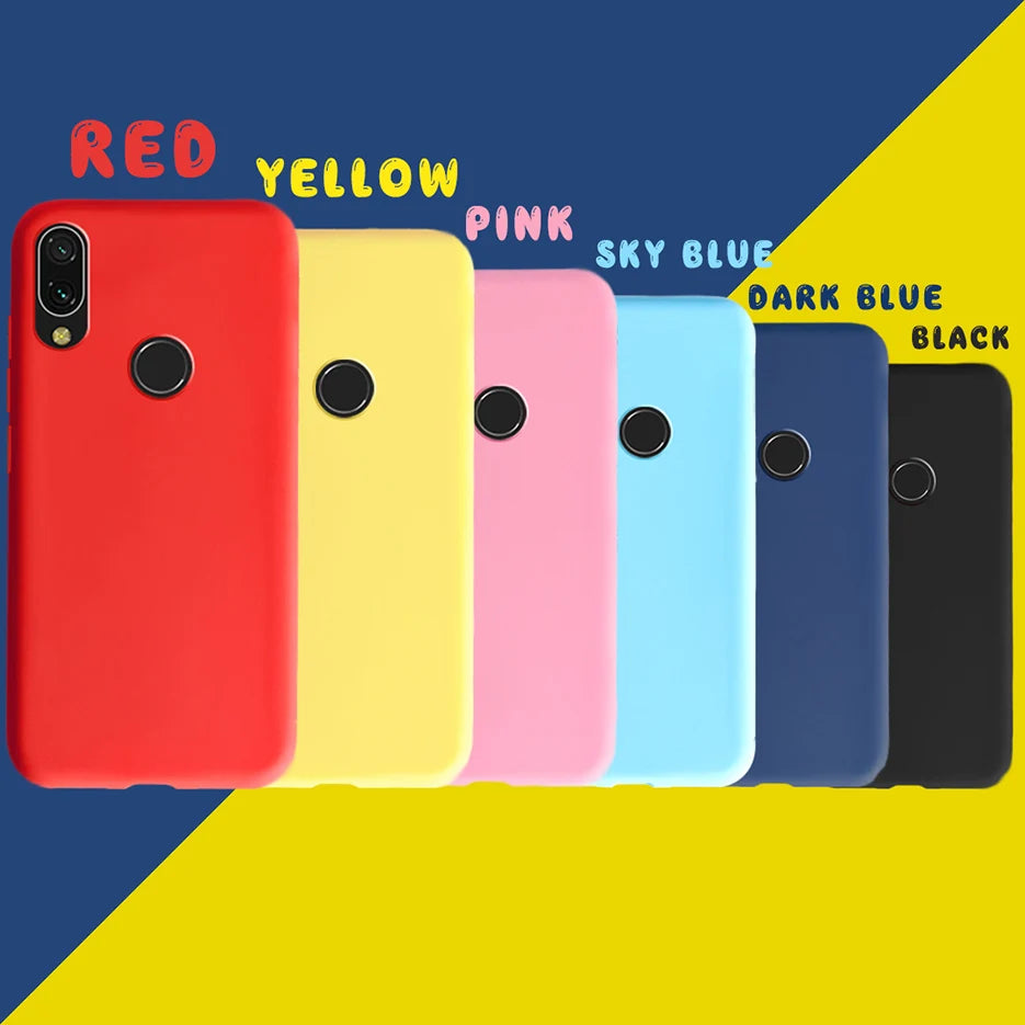 Case For Xiaomi Redmi 7 Coque Soft Silicone TPU 6.26'' Back Cover For Xiaomi Redmi 7 Case Redmi7 Phone Cover Funda On Redmi 7 Y3