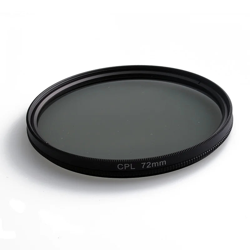 49MM 52MM 55MM 58MM 62MM 67MM 72MM 77MM UV+CPL+FLD 3 in 1 Lens Filter Set with Bag for Cannon Nikon Sony Pentax Camera Lens