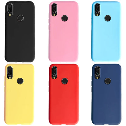 Case For Xiaomi Redmi 7 Coque Soft Silicone TPU 6.26'' Back Cover For Xiaomi Redmi 7 Case Redmi7 Phone Cover Funda On Redmi 7 Y3