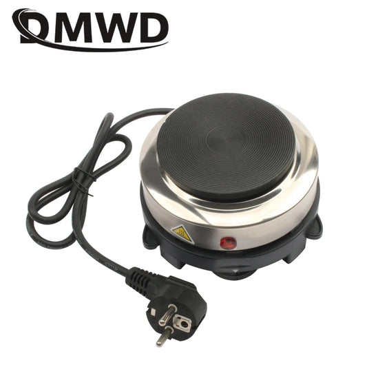 110V/220V Electric Mini Coffee Heater Milk Tea Mocha Heating Stove Hot Plate Multifunctional Cooking Pot Oven Furnace Cooker