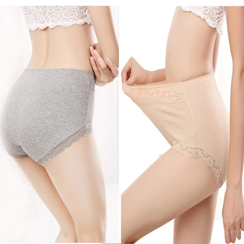 Sexy Panties Women Underwear High Waist Cotton Briefs String Plus Size Calcinha Breathable Lingeries Panty Shorts Underpant Lady