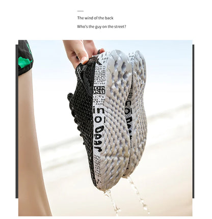 Hight Quality Summer Mens Beach Shoes Outdoor Sandals Air Mesh Sneaker Fashion Women Foam Sport Aqua Footwear Water Light Weight