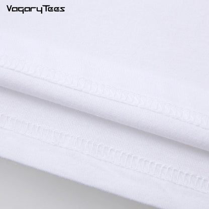 Vagarytees 2022 Cassette tape & Pencil t-shirt homme summer new short t shirt men white casual tshirt unisex streetwear