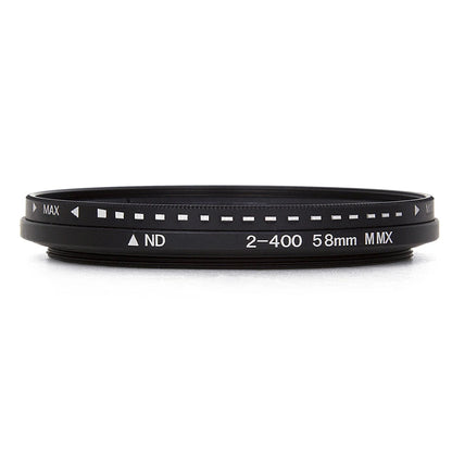 Einstellbarer Fader Variabler ND-Filter ND2 bis ND400 Neutraldichte für Kameraobjektivfiltro nd 37/43/46/49/52/55/58/62/67/72/77/82 mm