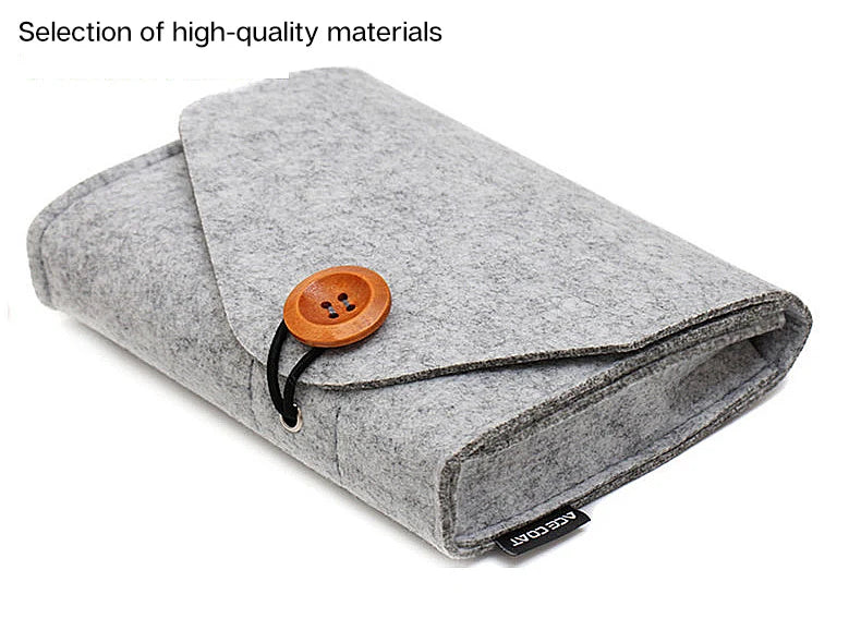 UTHAI T29 Portable 2.5'HDD Case Storage Bag For Macbook Charger Mouse Mobile Power Bank Earphone Digital Accessories Protect Bag