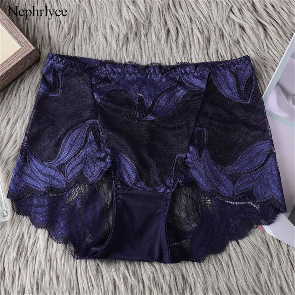 M/XL Women Panties Sexy Lace Underwear Transparent Boyshort Lingerie Female Seamless Briefs Underpants S000538