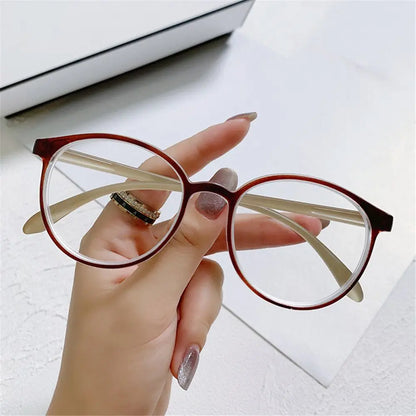 -1 -1.5-2-2.5-3-3.5-4Vintage Leopard Myopia Glasses Women Men Transparent Nearsighted Prescription Eyewear Computer Eyeglasses