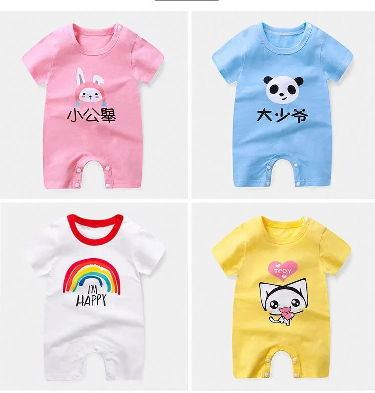 Jumpsuit New Born Baby Clothes Baby Girl Romper Toddler Costume Unisex Baby Clothes Baby Onesie Baby Summer Clothing