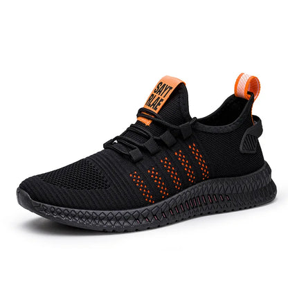 Fashion Sneakers Lightweight Men Casual Shoes Breathable Male Footwear Lace Up Walking Shoe