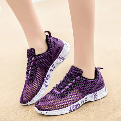 Hight Quality Summer Mens Beach Shoes Outdoor Sandals Air Mesh Sneaker Fashion Women Foam Sport Aqua Footwear Water Light Weight