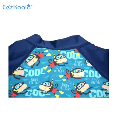 Eezkoala 0-2 Years Children Cartoon Print 2023 Baby Swimsuit Board Shorts Boys Bathing Suit Swimwear Summer Swimming Trunks