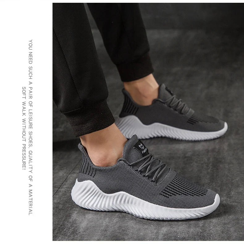 Men Shoes Mesh Breathable 2021 New Casual Shoes Men Sneakers Light Outdoor Walking Tenis Shoes Zapatillas Hombre Plus 47