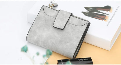 Baellerry Wallet Women Leather Luxury Card Holder Clutch Casual Women Wallets Zipper Pocket Hasp Ladies Wallet Female Purse