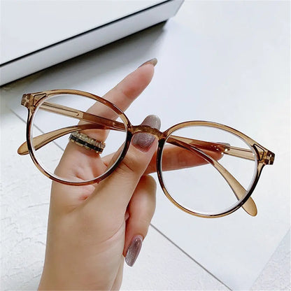 -1 -1.5-2-2.5-3-3.5-4Vintage Leopard Myopia Glasses Women Men Transparent Nearsighted Prescription Eyewear Computer Eyeglasses