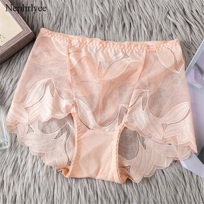 M/XL Women Panties Sexy Lace Underwear Transparent Boyshort Lingerie Female Seamless Briefs Underpants S000538