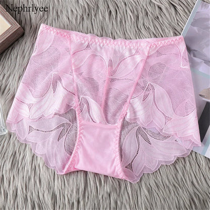 M/XL Women Panties Sexy Lace Underwear Transparent Boyshort Lingerie Female Seamless Briefs Underpants S000538