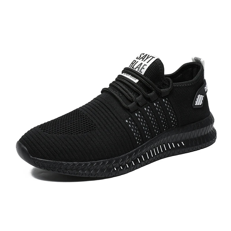 Fashion Sneakers Lightweight Men Casual Shoes Breathable Male Footwear Lace Up Walking Shoe