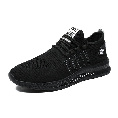 Fashion Sneakers Lightweight Men Casual Shoes Breathable Male Footwear Lace Up Walking Shoe