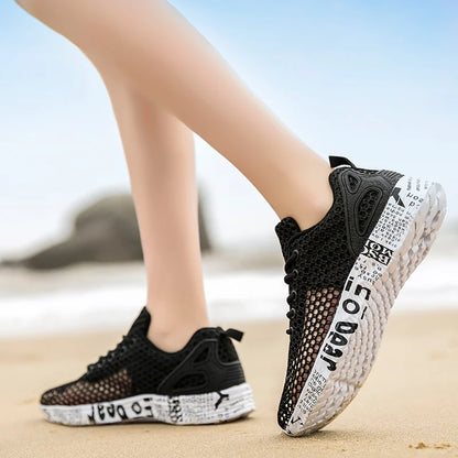 Hight Quality Summer Mens Beach Shoes Outdoor Sandals Air Mesh Sneaker Fashion Women Foam Sport Aqua Footwear Water Light Weight