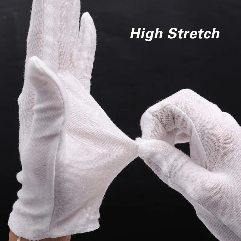 High Elasticity Protective Gloves Protect Skin Lining Glove Eczema Dermatitis Sufferers Cotton Mittens Household Cleaning Tools