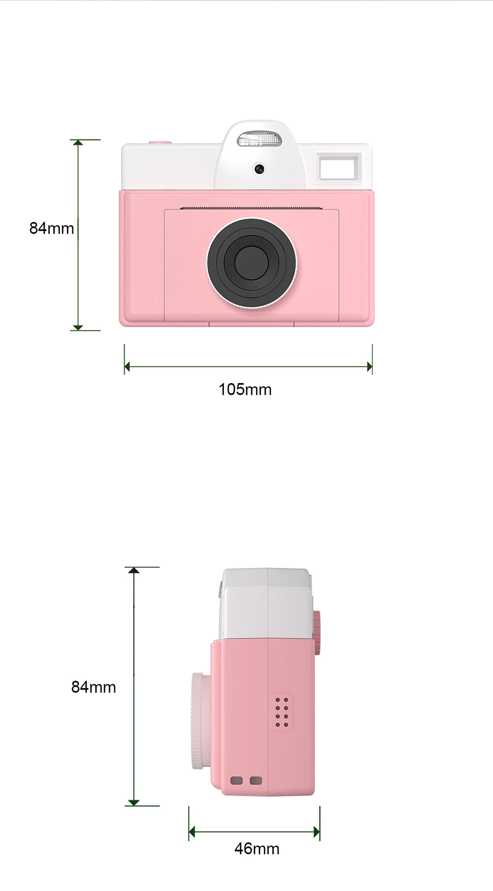 Q8 Kids Camera Instant Print Thermal Print Camera Children Instant Photo Printing Digital Camera Toys Lanyard Gifts Boys Girls