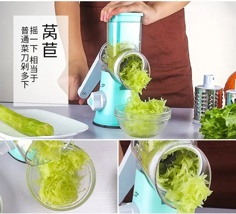 Food Processor Blender Vegetable Cutter Round Mandoline Slicer Potato Carrot Grater Slicer Chopper Blades Kitchen Tool