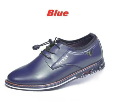 2021British Casual Single Shoes Leather Shoes Formal Shoes New Men Shoes Leather Cowhide Leather Shoes Men Comfortable Low-top