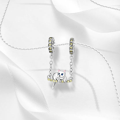 925 Sterling Silver Animal Series Camel Bear Owl Charms Fit Bracelet or Necklace Beads Jewelry Making Fine Jewelry Gift