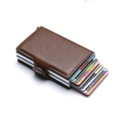 Rfid Men Card Wallets Carbon Fiber Slim Mini Wallet 14 Card Holders Small Money Bag Male Purses