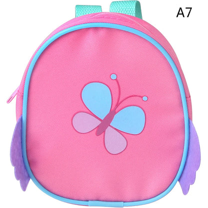 Doll Accessories Cute Backpack Schoolbag For 43cm 18 Inch Baby Doll Girl Gift