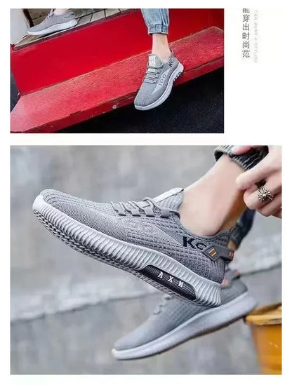 Anti-Odor Casual Shoes: 2024Summer New Mesh Sports Shoes for Men