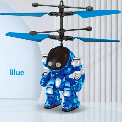 Mech Warrior Toy Energy-Saving Induction Robot Aircraft Mech warrior Induction Flying Remote Control Birthday Gift To Children