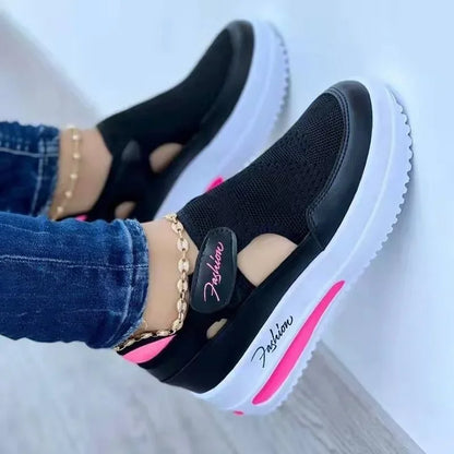 Shoes Womens Sneakers Female Casual Shoes  Summer New Breathable Mesh Ladies Sport Shoes Vulcanized Women Platform Sandals 2024