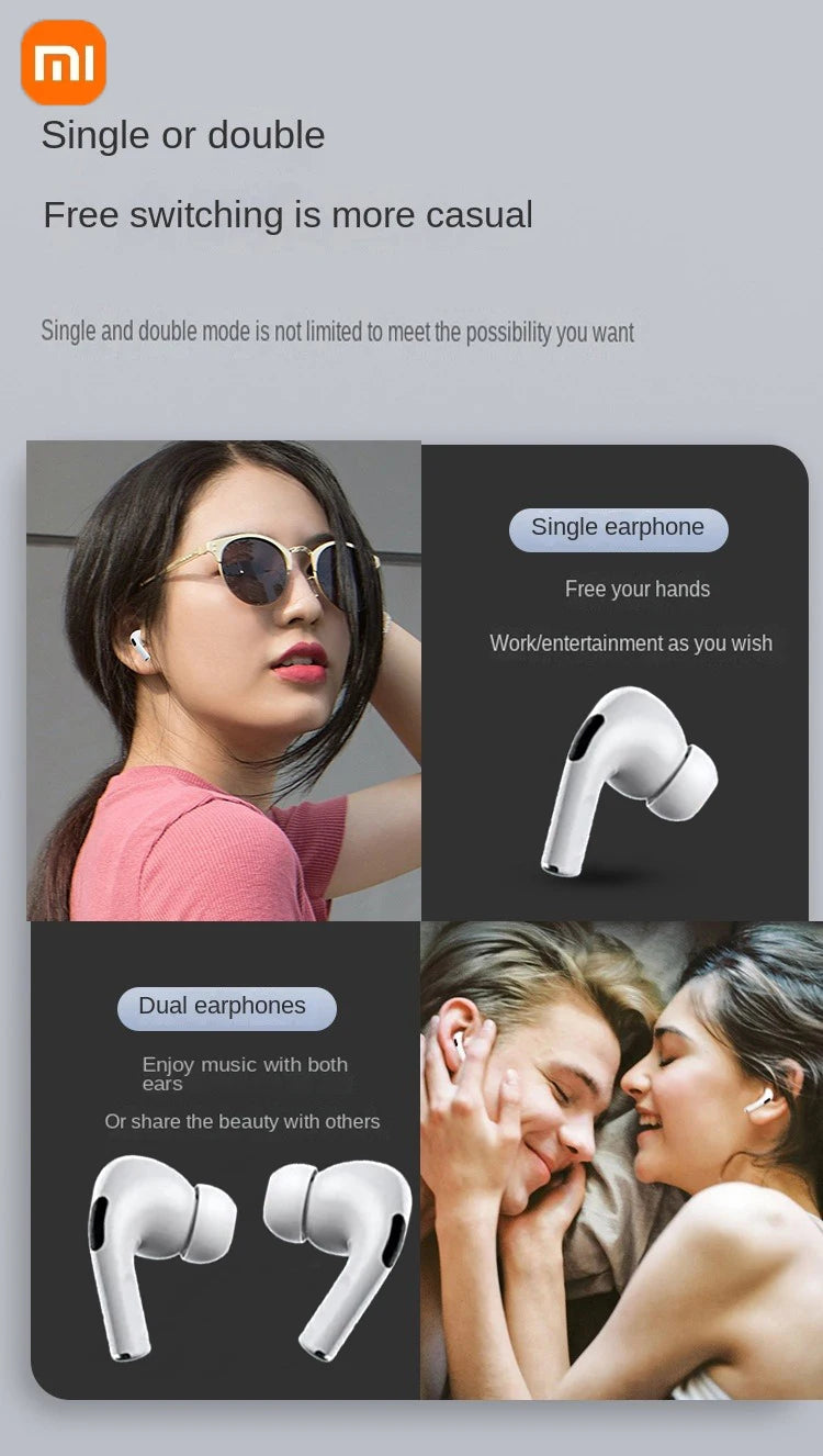 Xiaomi Redmi Bluetooth Earphone Wireless Earbuds Bluetooth in-Ear Headsets Wireless Earbuds Wireless Headphones Built-in Mic