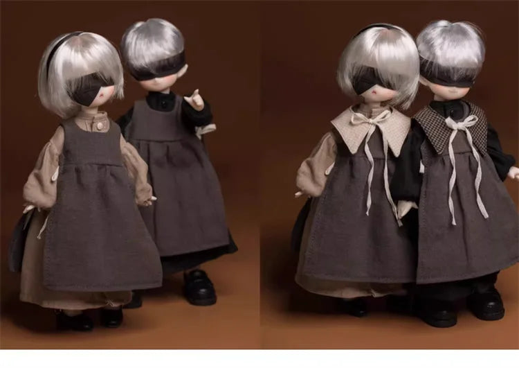 BJD Doll Clothes For 1/6 1/4 1/3 SD MSD MDD YOSD Dress Outfit CD2 Dolls Clothing Accessories(Excluding Doll)