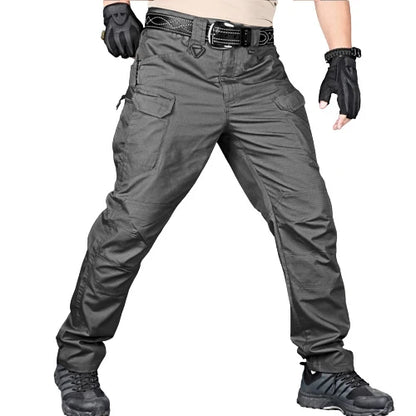 Tactical Cargo Pants Men Combat Trousers Army Military Pants Multiple Pockets Working Hiking Casual Men's Trousers Plus Size 6XL