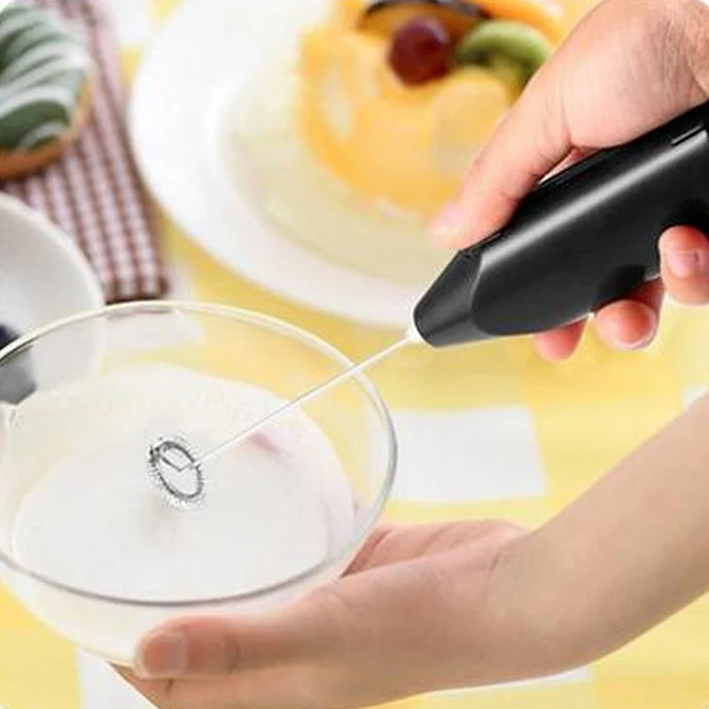 Mini Electric Milk Foamer Blender Wireless Coffee Whisk Mixer Handheld Egg Beater Cappuccino Frother Mixer Kitchen Whisk Tools