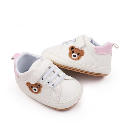 New Baby Shoes Boys Girls Classic Fashion Sports Casual Sneakers Newborn First Walker Toddler Soft Sole Non-Slip Walking Shoes