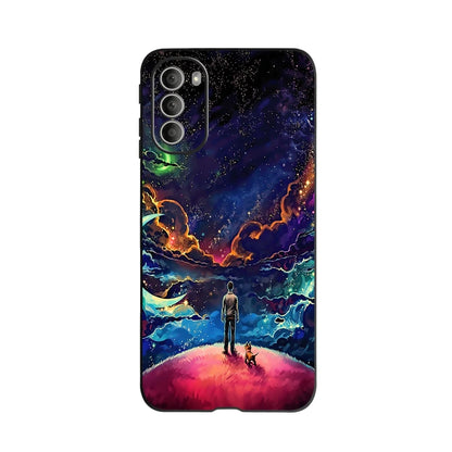 For Motorola Moto G51 5G Case Cute Painted Cover Soft Silicone TPU Phone Case For Motorola G51 MotoG51 G 51 5G Fundas 6.8'' Capa