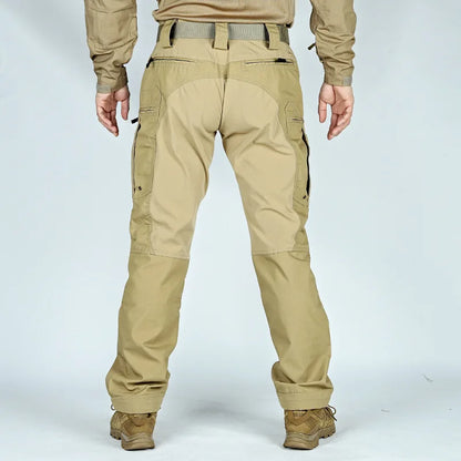 Military Tactical Pants Men's Cargo Trousers Casual Outdoor Waterproof Pants Multi-pocket Wear-resistant Breathable Workwear